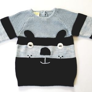 Doggy hand knit sweater